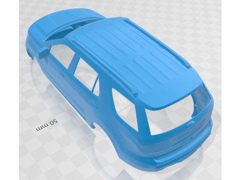 Explorer 2011 Printable Body Car 3D Print Model