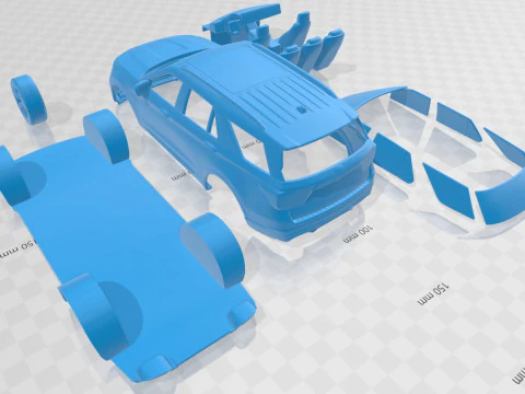Explorer ST 2020 Printable Car 3D Print Model