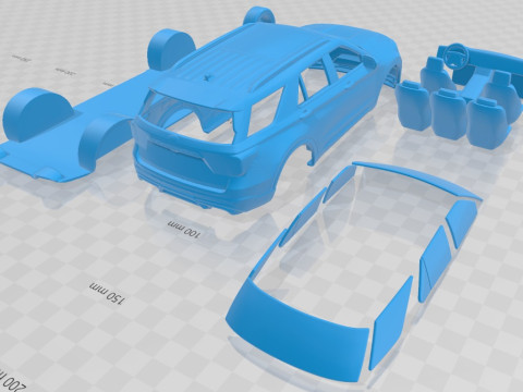 Explorer ST 2020 Printable Car 3D Принт Модель