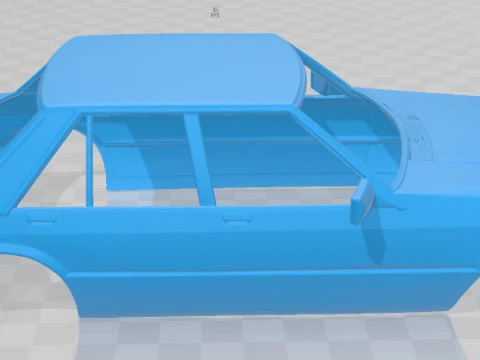 Falcon 1979 Printable Body Car 3D Print Model