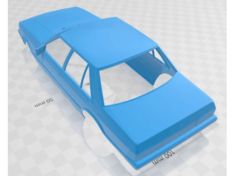 Falcon 1979 Printable Body Car 3D Print Model
