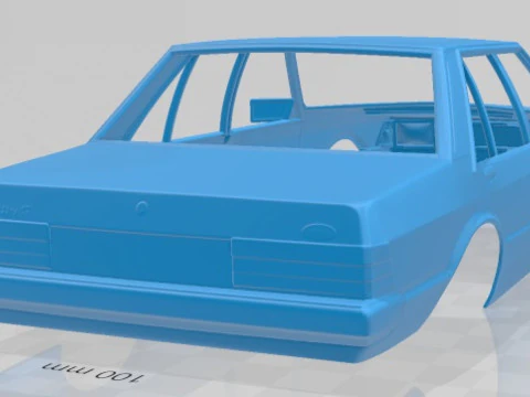 Falcon 1979 Printable Body Car 3D Print Model