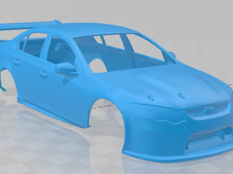 Falcon FG V8 2014 Printable Body Car 3D printmodel