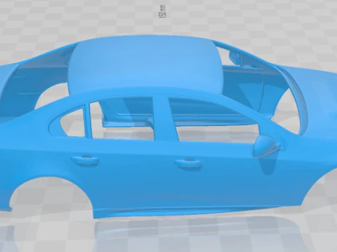 Falcon FG V8 2014 Printable Body Car 3D Print Model