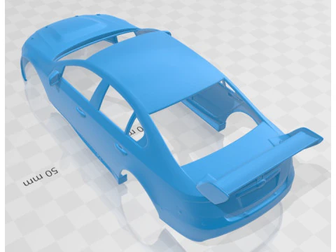 Falcon FG V8 2014 Printable Body Car 3D Print Model