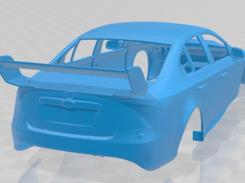Falcon FG V8 2014 Printable Body Car 3D printmodel