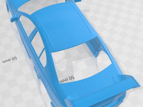 Falcon V8 Supercars 2009 Printable Body Car 3D 打印模型