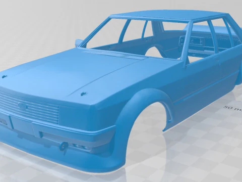 Falcon Tru Blu 1981 Printable Body Car 3D Print Model