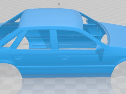 Taurus 1992 Printable Body Car Modèles 3D en vedette