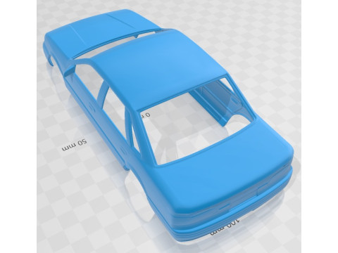 Taurus 1992 Printable Body Car Modèles 3D en vedette