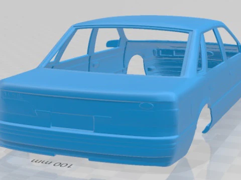 Taurus 1992 Printable Body Car 3D Print Model