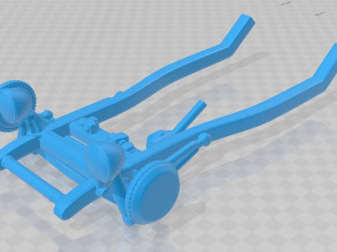 Hot Rod 32 Printable Car 3D Print Model