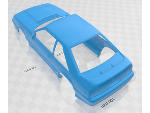 SVT Mustang Cobra R 1993 Printable Body Car 3D प्रिंट मॉडल