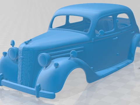 Pilot 1947 Printable Body Car 3D Baskı Modeli