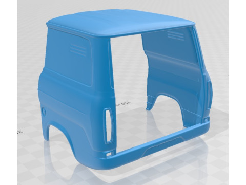 Transit 1965 Printable Van 3Dプリントモデル
