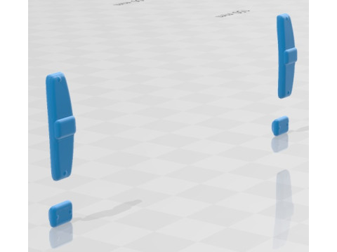 Transit 1965 Printable Van 3Dプリントモデル