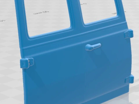 Transit 1965 Printable Van 3D Print Model