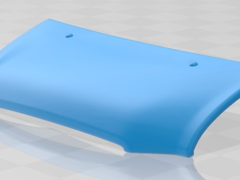 Transit 1965 Printable Van 3Dプリントモデル