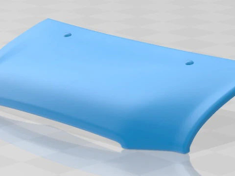 Transit 1965 Printable Van 3D Print Model