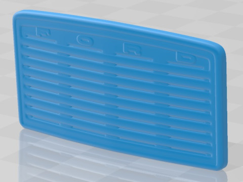 Transit 1965 Printable Van 3Dプリントモデル