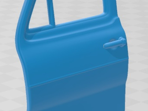 Transit 1965 Printable Van 3Dプリントモデル