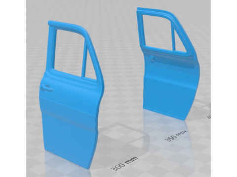 Transit 1965 Printable Van 3Dプリントモデル