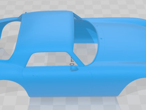Huet Brothers Printable Body Car 3D प्रिंट मॉडल
