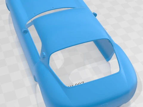 Huet Brothers Printable Body Car 3D Print Model