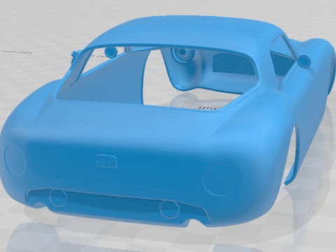 Huet Brothers Printable Body Car 3D प्रिंट मॉडल