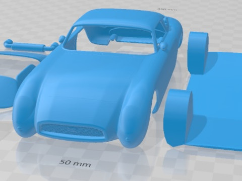 Huet Brothers Printable Car 3D प्रिंट मॉडल