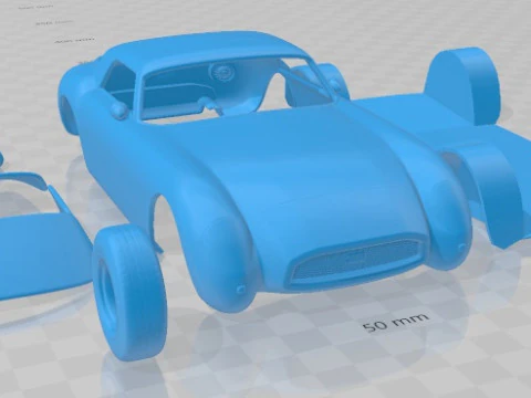 Huet Brothers Printable Car 3D Print Model