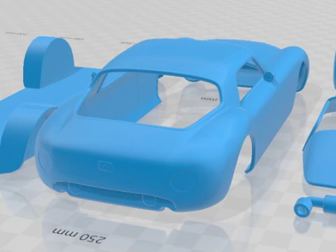 Huet Brothers Printable Car 3D Print Model
