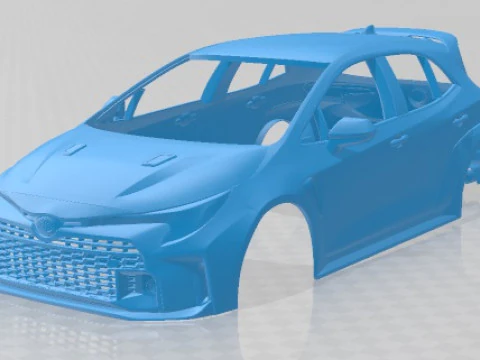 Toyota GR Corolla 2023 Printable Body Car 3D Print Model