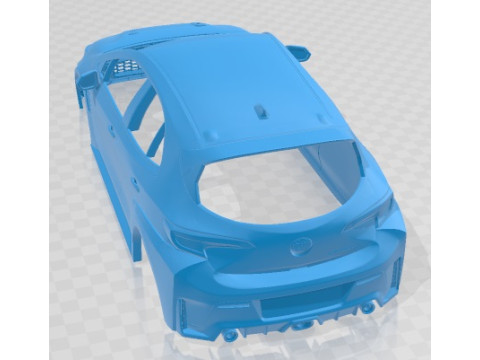 Toyota GR Corolla 2023 Printable Body Car 3D Print Model
