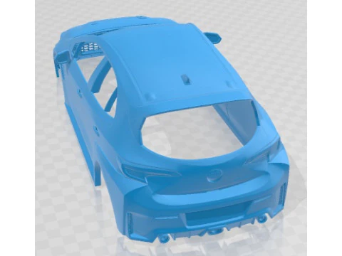 Toyota GR Corolla 2023 Printable Body Car 3D Print Model