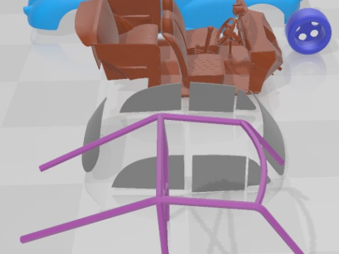 Morris Minor Sport 1953 Printable Car 3D Принт Модель