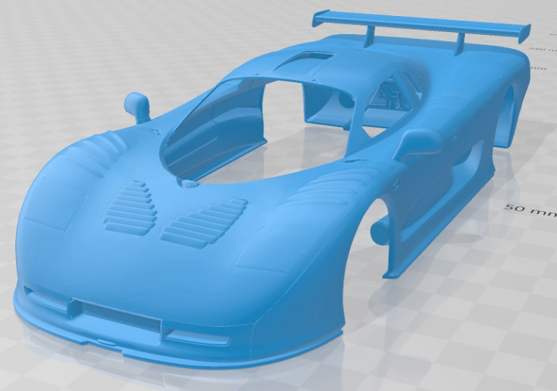 Mosler MT 900S 2010 Printable Body Car 3D 프린트 모델 .c4d .max .obj .3ds .fbx .stl .blend