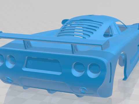 Mosler MT 900S 2010 Printable Body Car 3D 프린트 모델