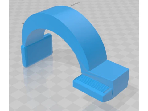 Caminh&atilde;o com cabine para impress&atilde;o Hino 300 2010 Modelo de Impressão 3D