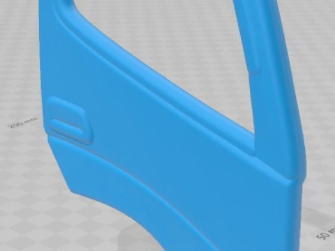 Caminh&atilde;o com cabine para impress&atilde;o Hino 300 2010 Modelo de Impressão 3D