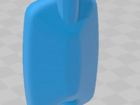 Caminh&atilde;o com cabine para impress&atilde;o Hino 300 2010 Modelo de Impressão 3D