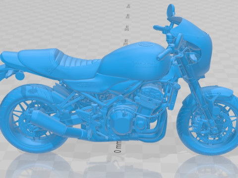 Kawasaki Z900RS 2019 Printable Motorbike 3D Print Model
