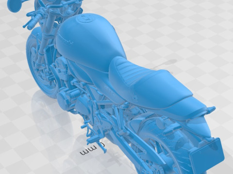Kawasaki Z900RS 2019 Printable Motorbike 3D Print Model