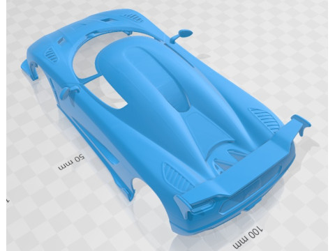 Koenigsegg Agera RS 2015 Printable Body Car 3D Print Model