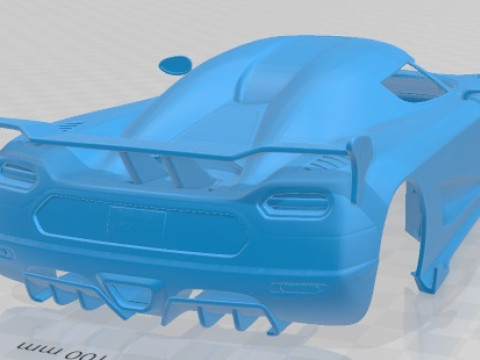 Koenigsegg Agera RS 2015 Printable Body Car 3D Print Model
