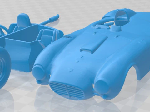 Lancia D24 Pininfarina Spider Sport 1953 Printable Car 3D Print Model
