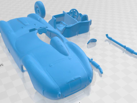 Lancia D24 Pininfarina Spider Sport 1953 Printable Car 3D Print Model