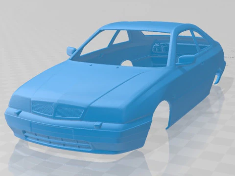 Lancia Kappa Coupe 1998 Printable Body Car 3D Print Model