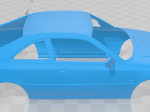 Lancia Kappa Coupe 1998 Printable Body Car 3D Print Model