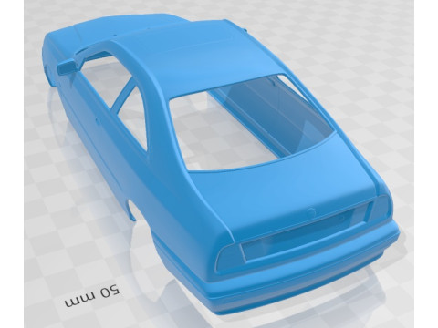 Lancia Kappa Coupe 1998 Printable Body Car 3D Baskı Modeli